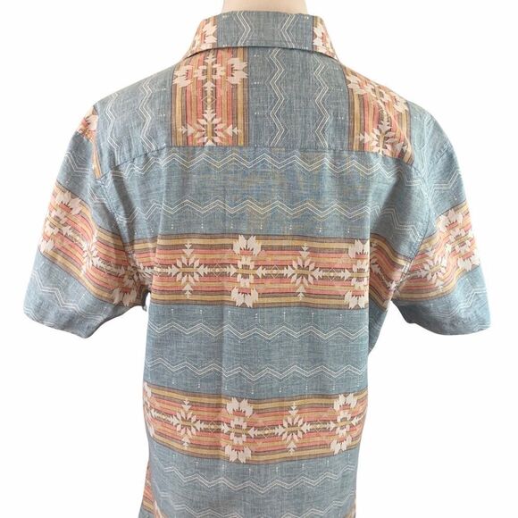 Carbon slim fit southwestern print button down - Picture 3 of 7